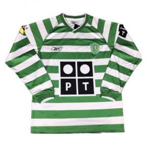Shirt Sporting Lisbon Home 2003/04 LS