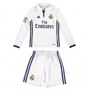 Kit Junior Real Madrid Domicile 2016/17 ML