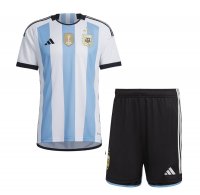 Argentina Home 2022 Junior Kit - 3 Stelle