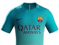 FC Barcelone Third 2016/17