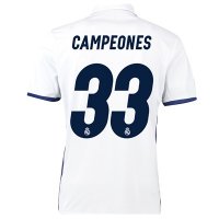 Shirt Real Madrid Home 2016/17 'Campeones 33'