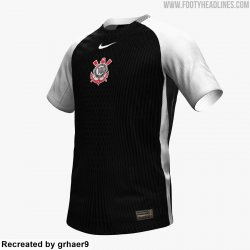 Maillot Corinthians Extérieur 2025 - Authentic