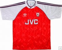 Maglia Arsenal Home 1990-92