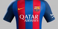 FC Barcelone Domicile 2016/17 - Qatar