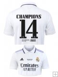 Shirt Real Madrid Home 2022/23 - CHAMPIONS 14