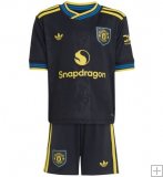 Manchester United Third 2025/26 Junior Kit