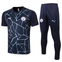 Manchester City Maglia + Pantaloni 2020/21