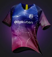 Maglia FC Barcelona EA Sports 2018/19 by Danyi