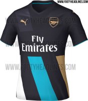 Maillot Arsenal Third 2015/2016