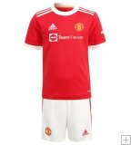 Manchester United Home 2021/22 Junior Kit