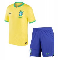 Brasil 1a Equipación 2022/23 Kit Junior