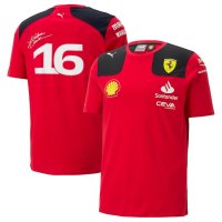 T-Shirt Équipe Scuderia Ferrari 2023 - Charles Leclerc
