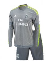 Kit Junior Real Madrid Exterieur 2015/16 ML