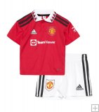 Manchester United 1a Equipación 2022/23 Kit Junior