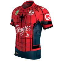 Sydney Roosters 2017 NRL Spiderman Marvel S/S