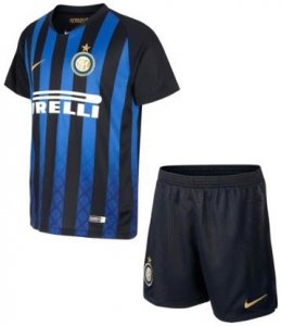 Inter Milan 1a Equipación 2018/19 Kit Junior