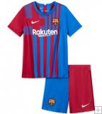 FC Barcelona Domicile 2021/22 Junior Kit