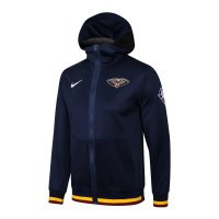 Veste zippé à capuche New Orleans Pelicans - Navy