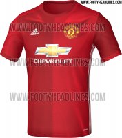 Maillot Manchester United Domicile 2016/17