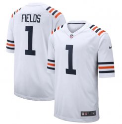 Justin Fields, Chicago Bears - White Justin Fields, Chicago Bears - White