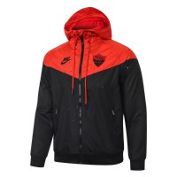 Veste zippé à capuche Imperméable AS Roma 2019/20