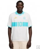 Olympique Marsella Camiseta KING Retro Blanco Azul 2026