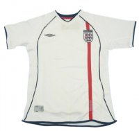 Camiseta Inglaterra Mundial 2002