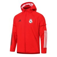 Real Madrid Waterproof Hooded Jacket 2020/21