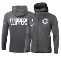 Veste zippé à capuche LA Clippers - Black