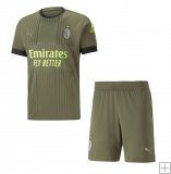 AC Milan Third 2022/23 Junior Kit