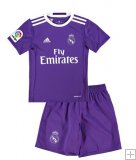 Kit Junior Real Madrid Exterieur 2016/17
