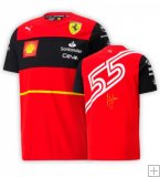 Scuderia Ferrari 2022 T-Shirt - Carlos Sainz