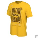 Camiseta Los Angeles Lakers - Gold
