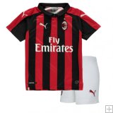 AC Milan 1a Equipación 2018/19 Kit Junior