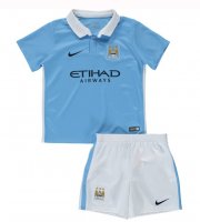 Kit Junior Manchester City Domicile 2015/16