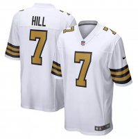 Taysom Hill, New Orleans Saints - White