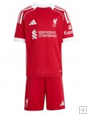 Liverpool Home 2025/26 Junior Kit