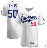 Mookie Betts, Los Angeles Dodgers - White