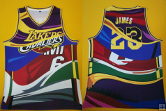 LeBron James, 'Mashup' 2020 Jersey