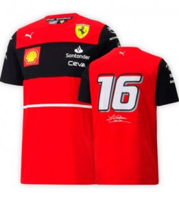 Scuderia Ferrari 2022 T-Shirt - Charles Leclerc
