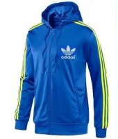 Veste Capuche Adidas - Bleue