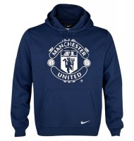 Sweat Manchester United con capucha - Azul
