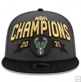 Milwaukee Bucks 2021 NBA Champions Hat