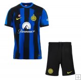 Inter Milan 1a Equipación 2023/24 Kit Junior