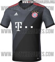 Maillot Bayern Munich Exterieur 2016/17