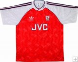 Maillot Arsenal Domicile1990-92