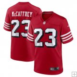 Christian McCaffrey, San Francisco 49ers - Scarlet