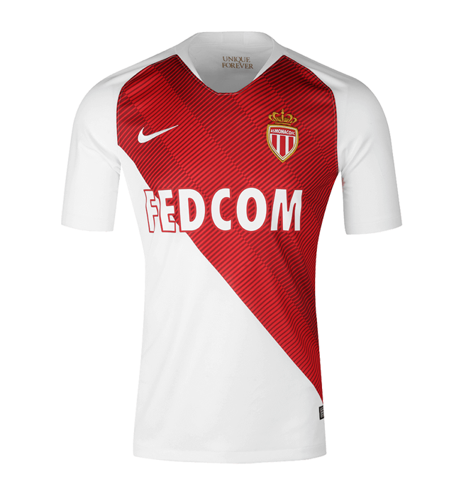 Maillot AS Monaco Domicile 2018/19