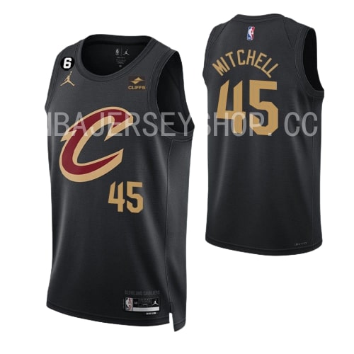 DONOVAN MITCHELL CLEVELAND CAVALIERS 2022-23 STATEMENT JERSEY