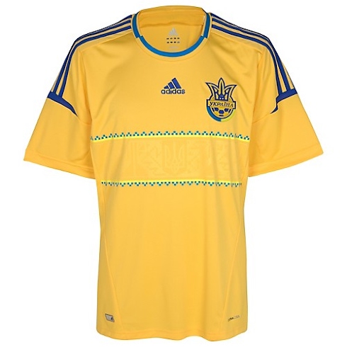 Camiseta de Ucrania 1ª Equipación Eurocopa 2012